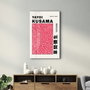 Wallity Pintura Decorativa de Vidrio Templado Multicolor 46 x 72 cm